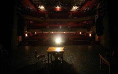 A ‘ghost light’ has brightened the stage for a month at the Royal Alex, as theatre faces its second pandemic