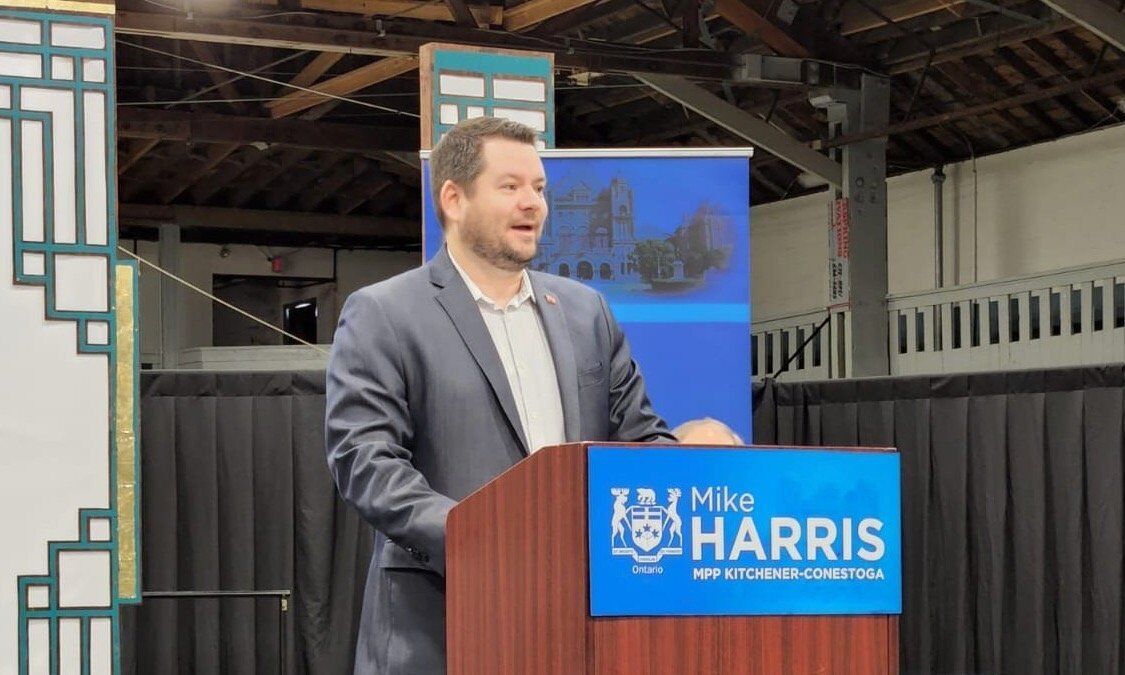 Mike Harris, MPP  Kitchener—Conestoga