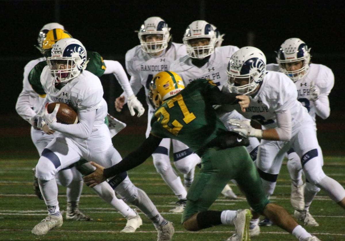 In Nail Biter Rams Rout Montgomery 42 28 Clinch First Playoff