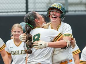 Morris Knolls softball's Fox and Heimenann earn top state honors news image