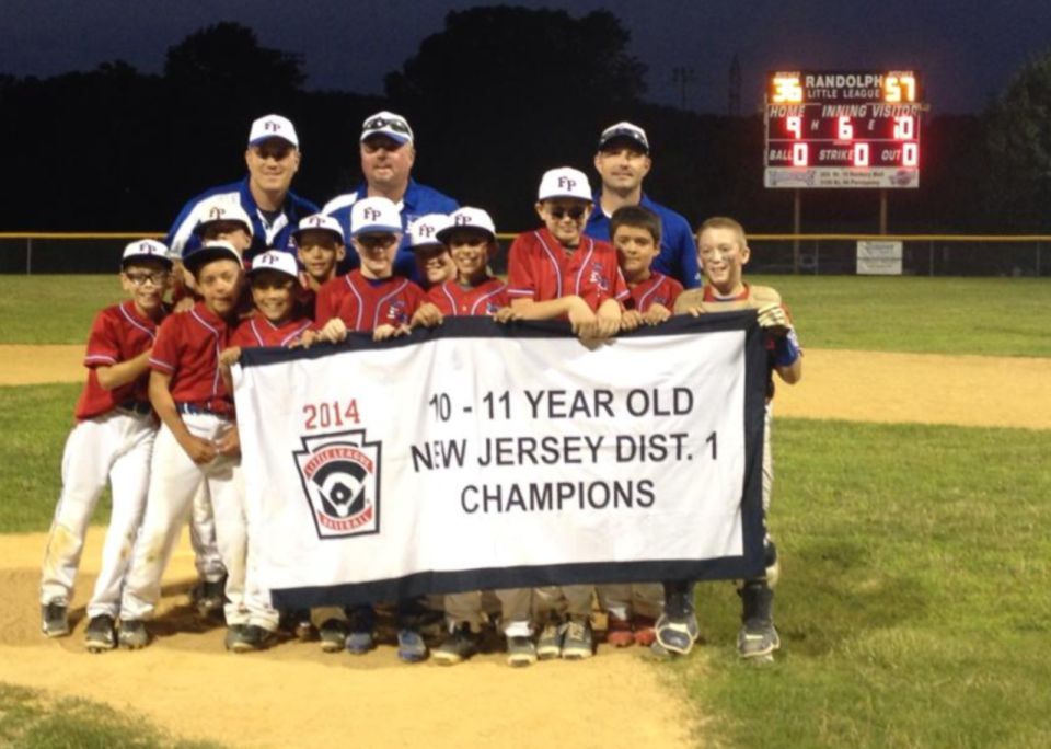 East Hanover/Florham Park 12U Little League Team Headed to Final Four