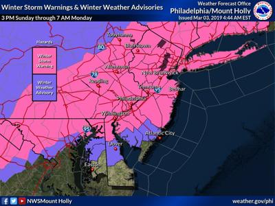 Update Winter Storm Warning Through Monday March 4 Schools