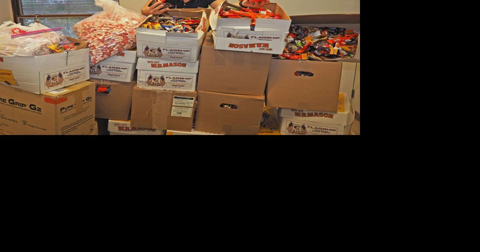 Flanders dentist collects Halloween candy for veterans overseas Mount