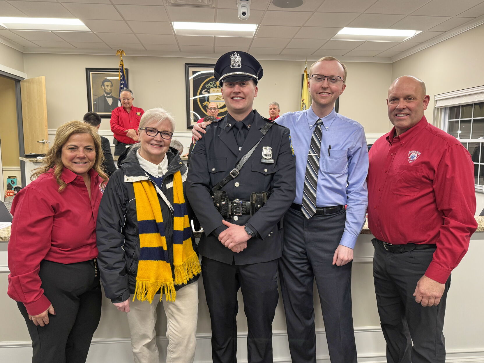 East Hanover swears in new police officers, firefighters