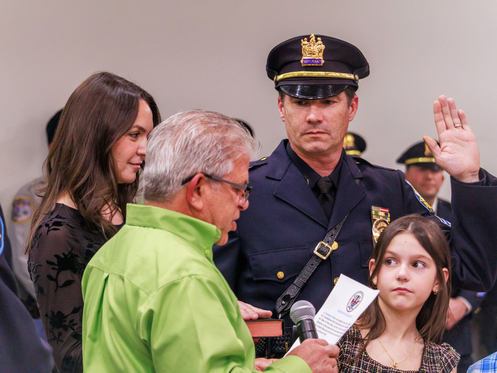 East Hanover Police officers promoted during Township Council
