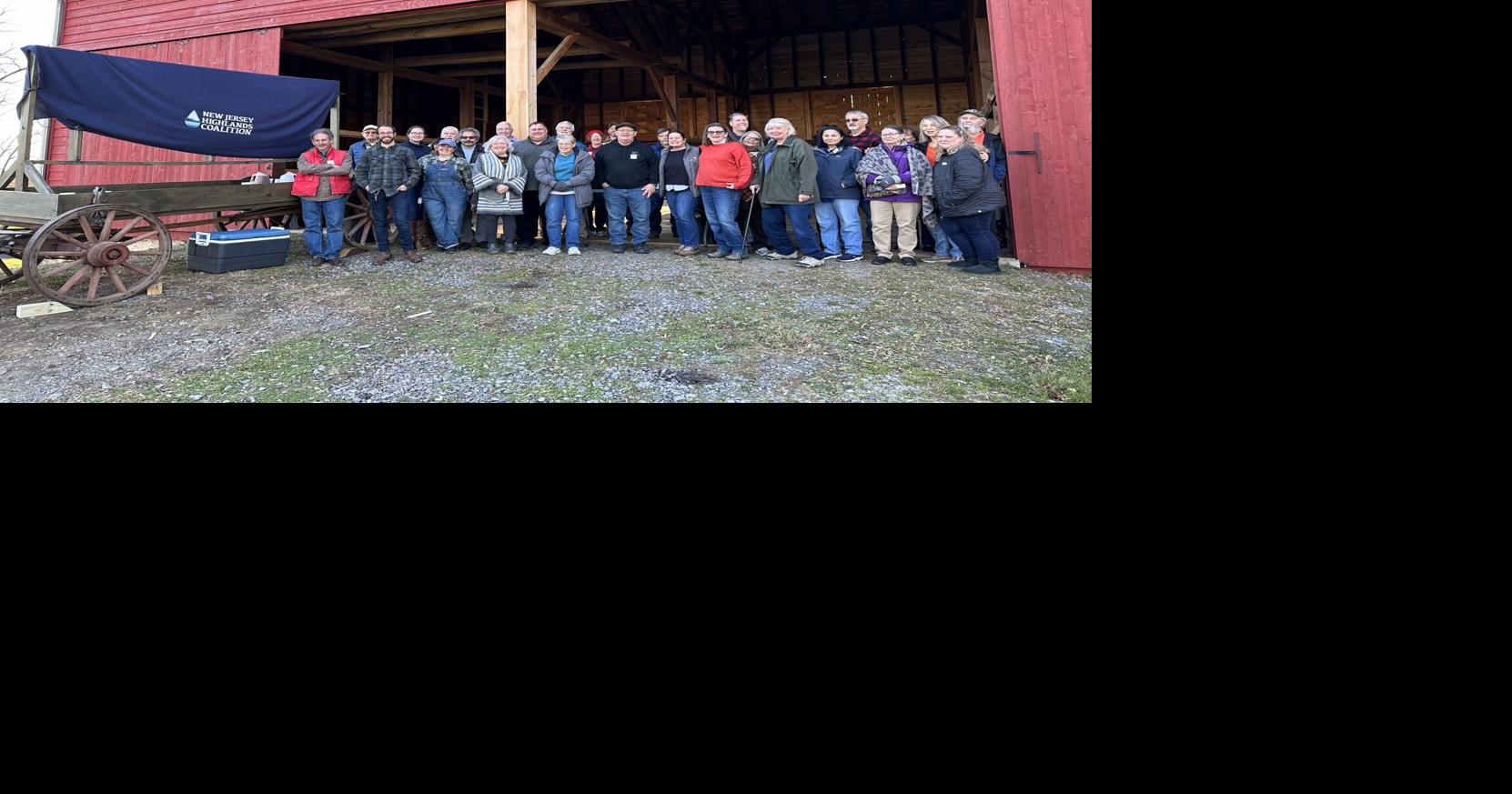 It's off to the barn dance for members of the New Jersey Highlands