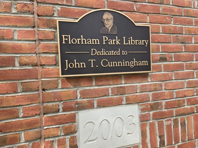 Plaque to historian John T. Cunningham unveiled at Florham Park Library