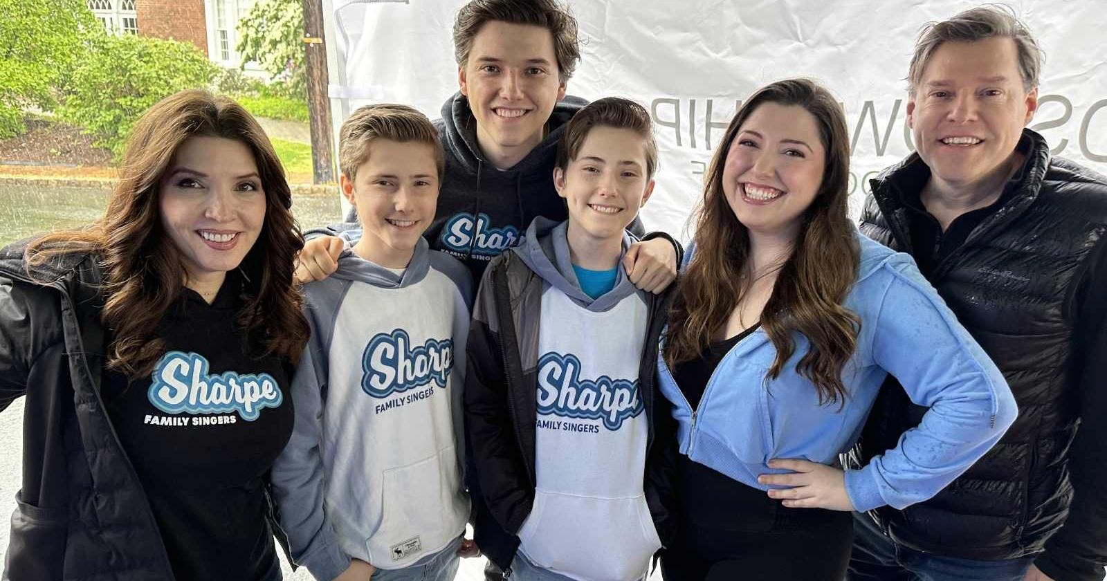 Sharpe family of Basking Ridge sings on 'America's Got Talent' - Vimarsana News