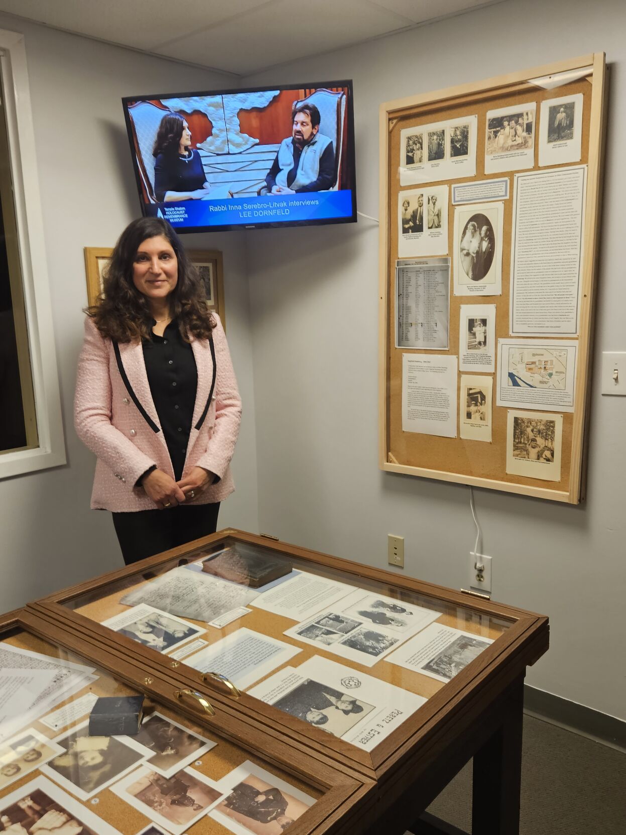 'We must not A Holocaust Memorial at Temple Shalom reflects