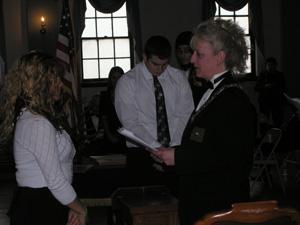 Boonton Elks Lodge 1405 induct newly chartered juniors 