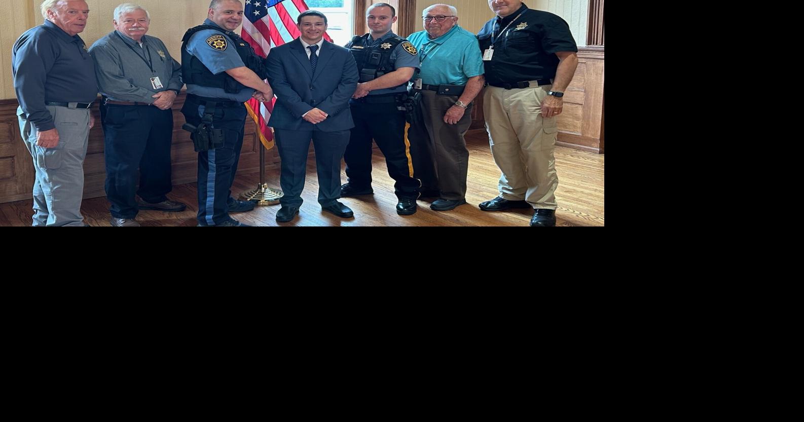 Sheriff Fred Brown swears in new correctional police officer | News ...