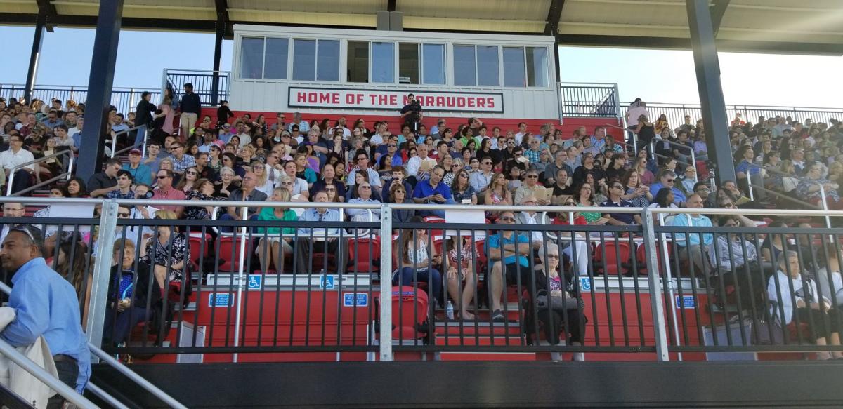 (VIDEOS) Mount Olive High School graduates shine with the sun Mount