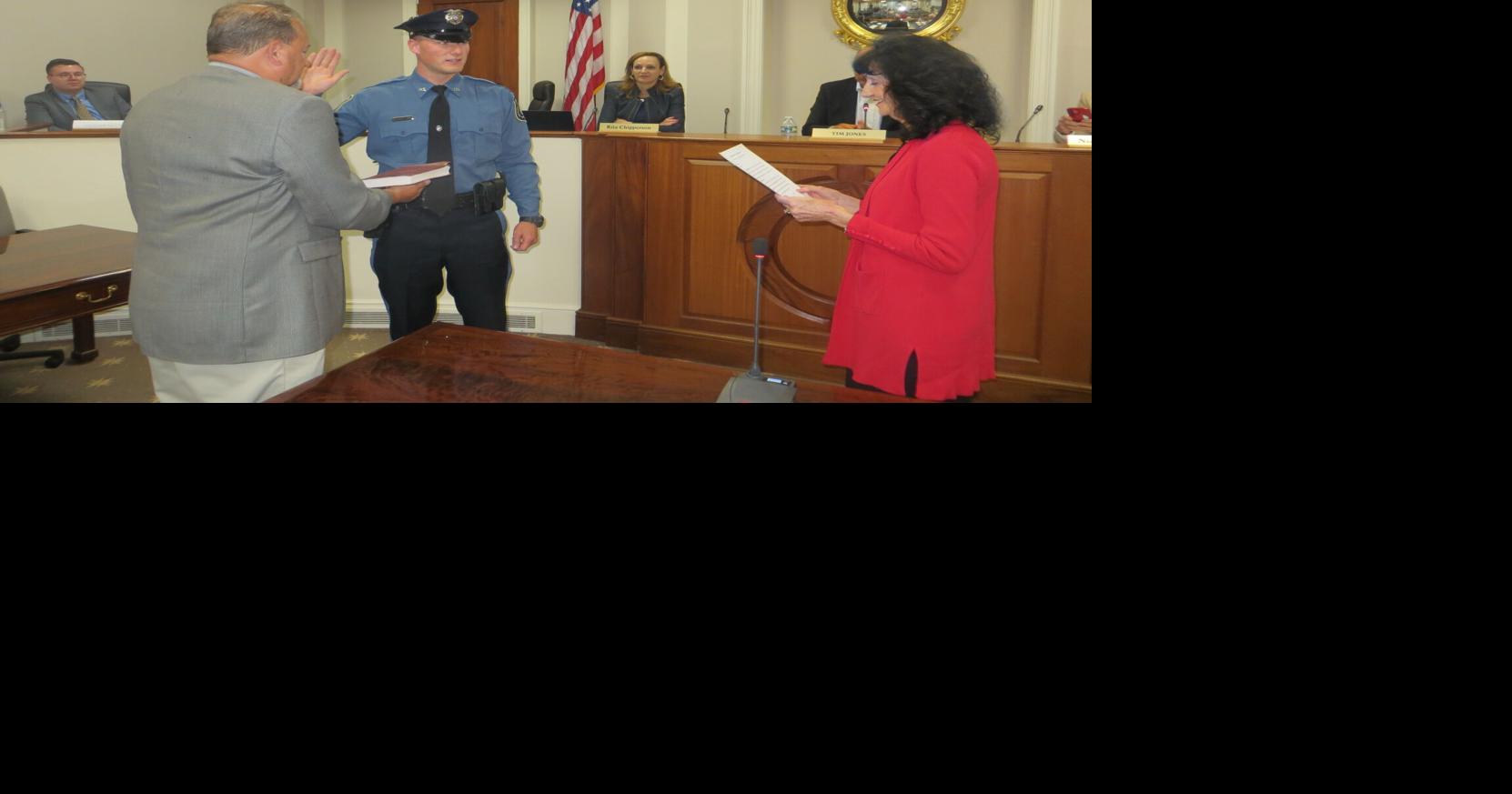 Kemmerer Library thriving, new cop sworn to serve in Harding Observer