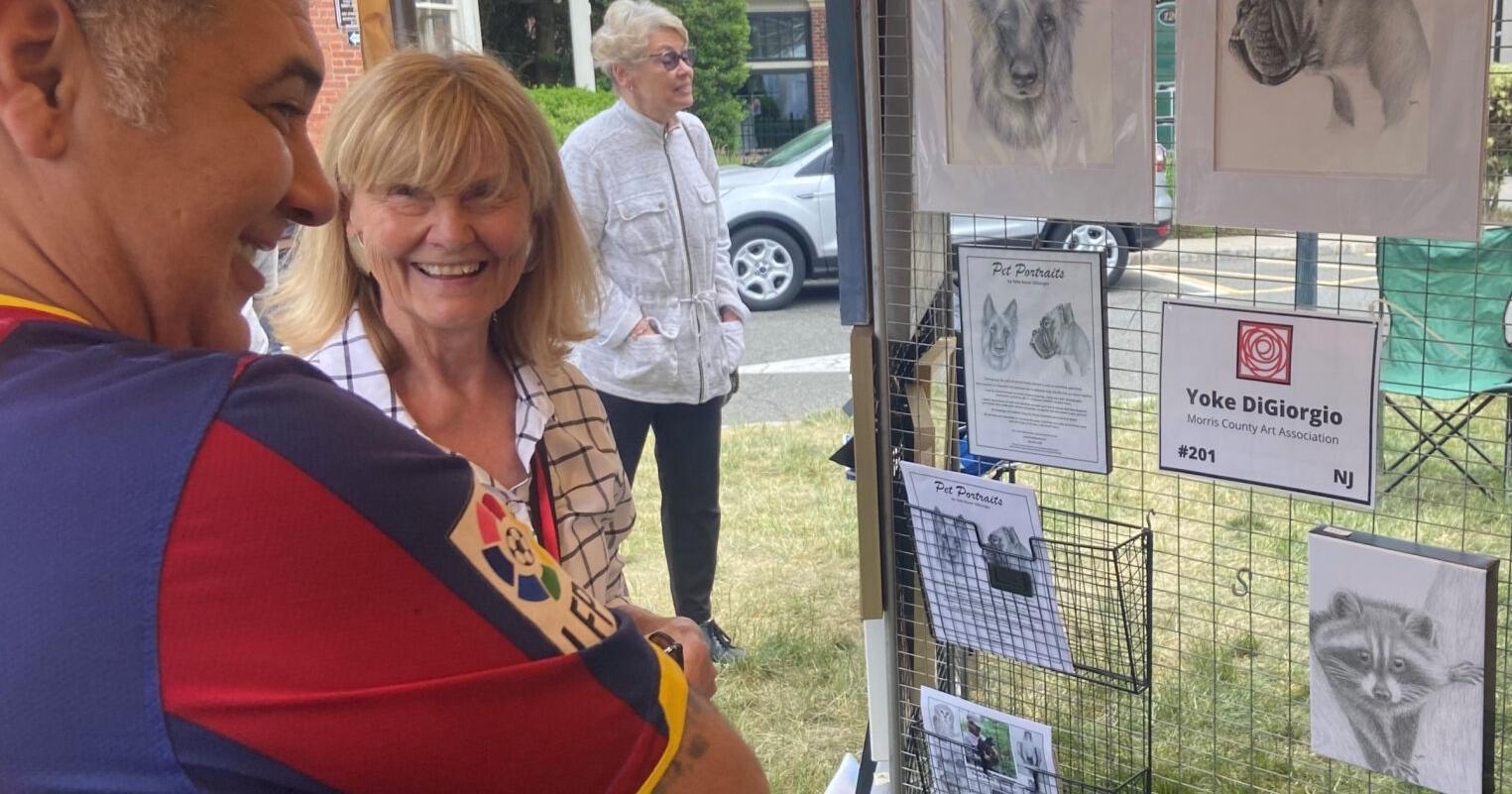 Artists from near and far showcase their work at Morristown art show - Vimarsana News