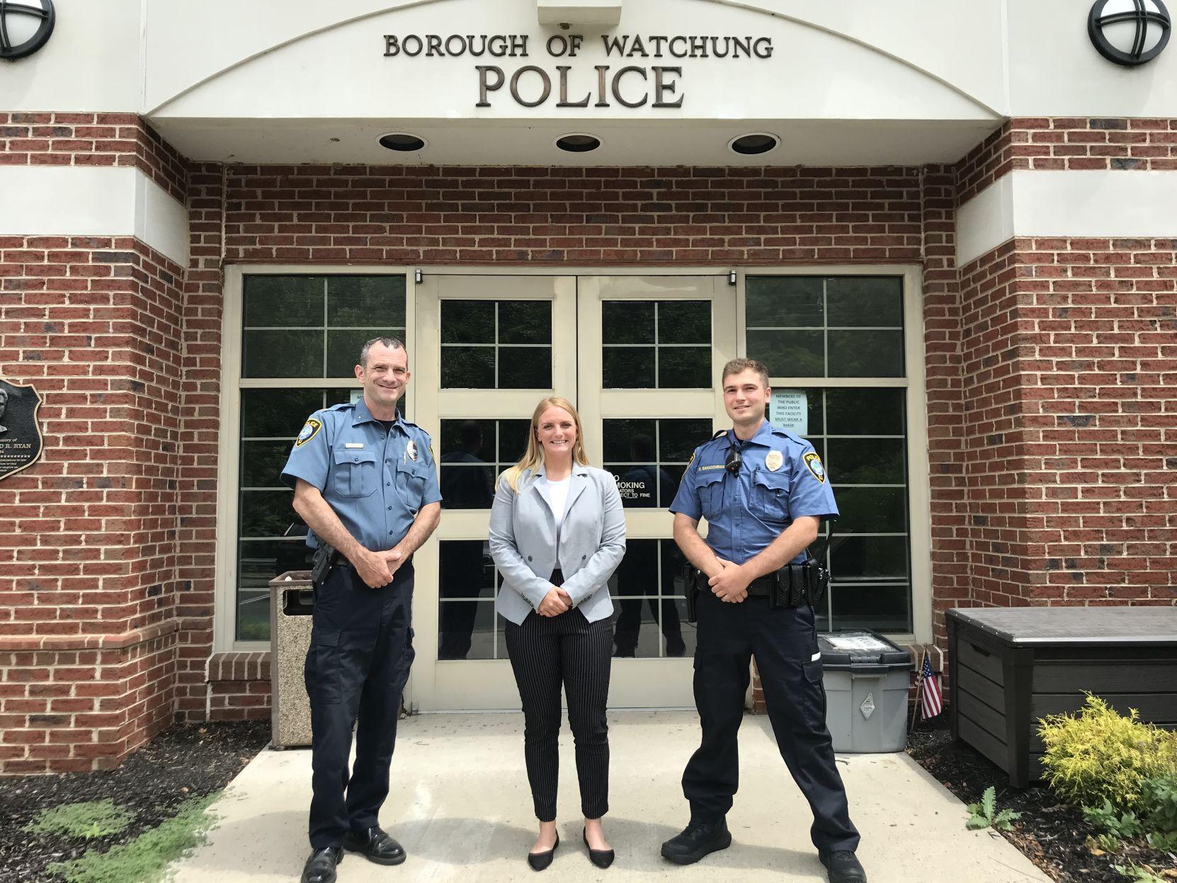 Two more sworn into Watchung Police Department Echoes Sentinel News