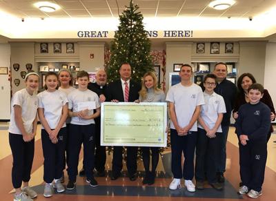 Immaculate Conception Students Raise 1 424 For Hunterdon Medical Cancer Center Hunterdon Review News Newjerseyhills Com