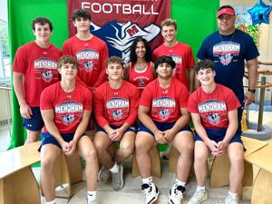 Mendham football players, visit, thrill kids at children's hospital news image