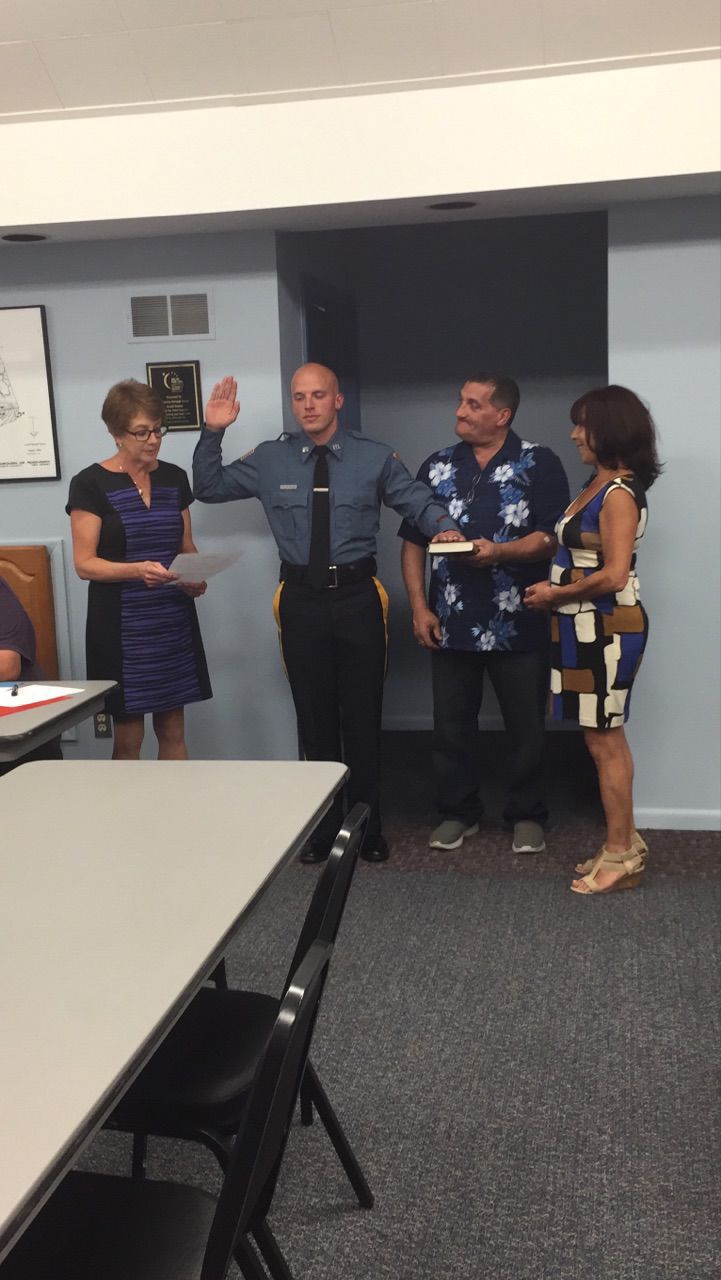 Video Two New Officers Join Rockaway Borough Police Department The Citizen News Newjerseyhills Com