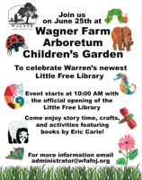 WAGNER FARM ARBORETUM OPENS A FREE LITTLE LIBRARY