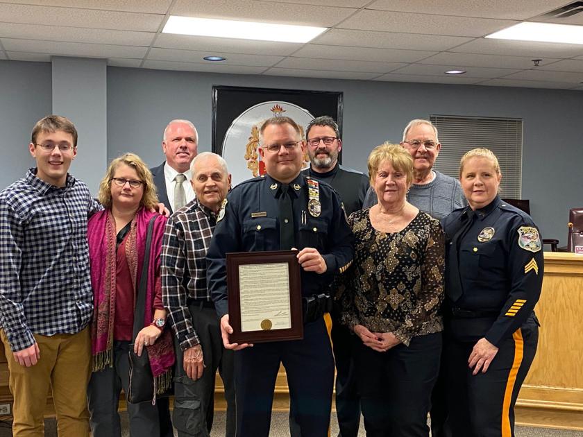 Veteran Mount Olive officer to be 'piped out' on retirement Mount