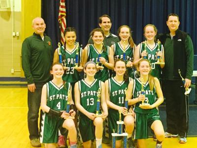 St Pat S Girls Basketball Team Wins February Frenzy Chatham
