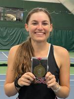 Harding resident wins county first singles tennis title