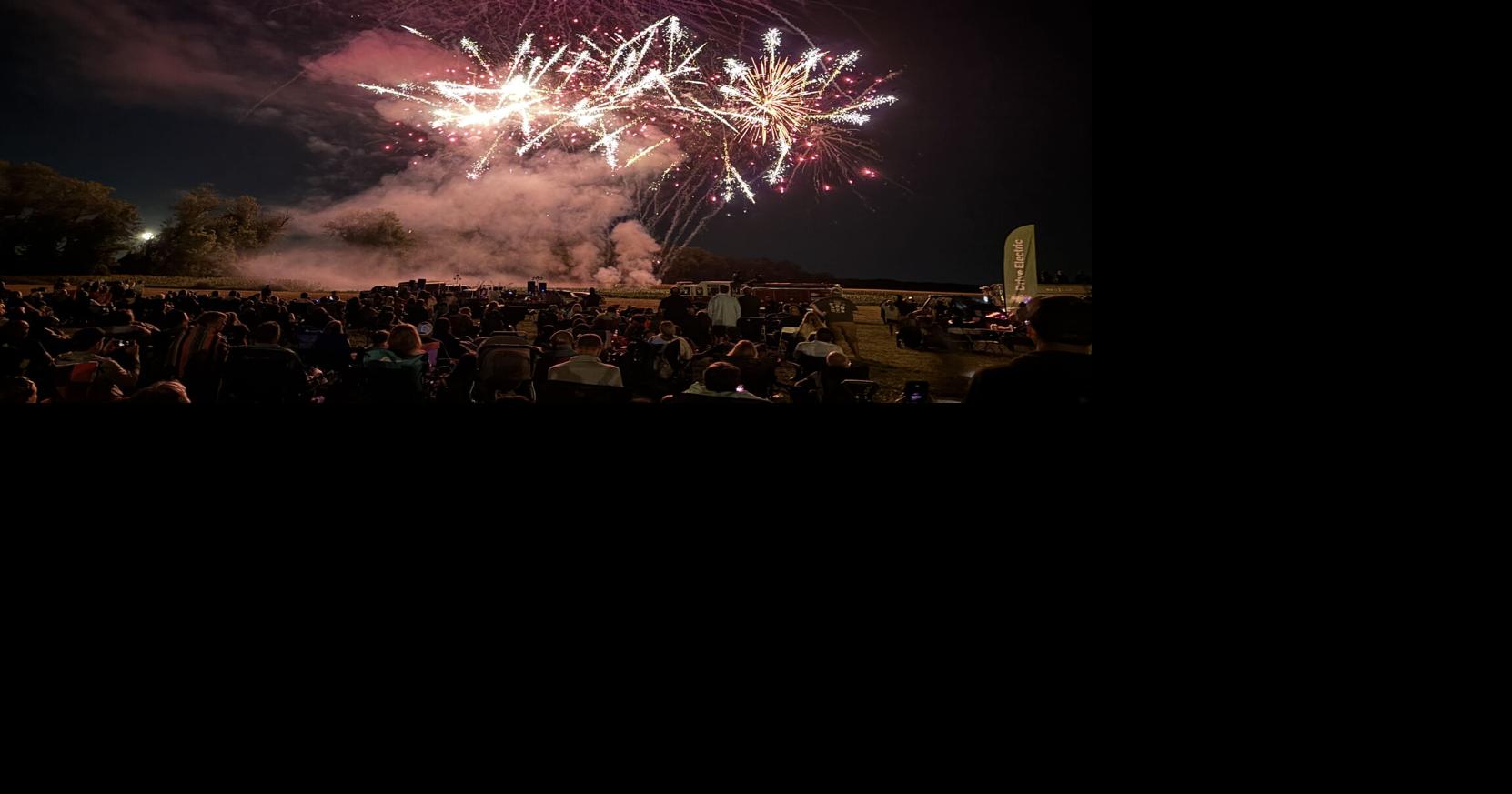 End of summer fireworks spectacular brings crowds to Long Valley Festival