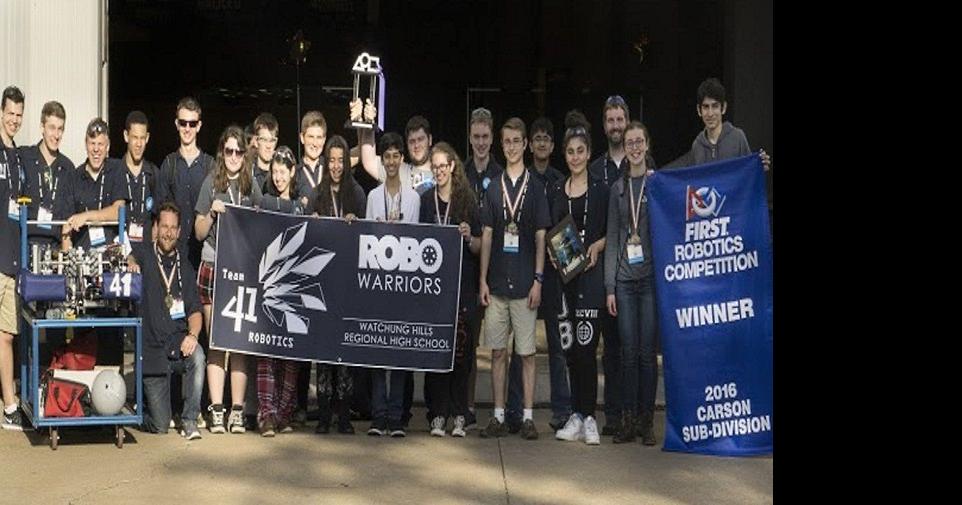 Watchung Hills Regional robotics team falls in national championship ...