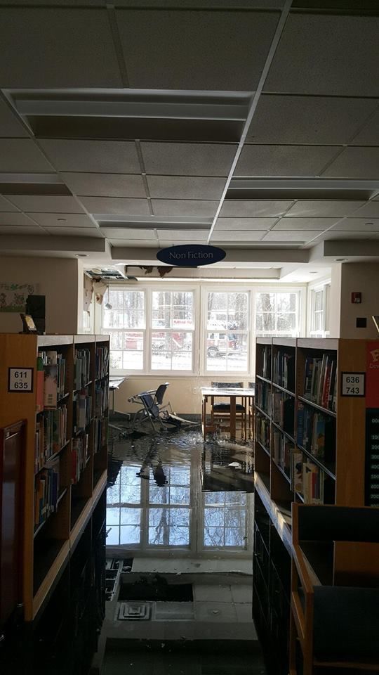 Broken pipe closes Florham Park library Florham Park Eagle News