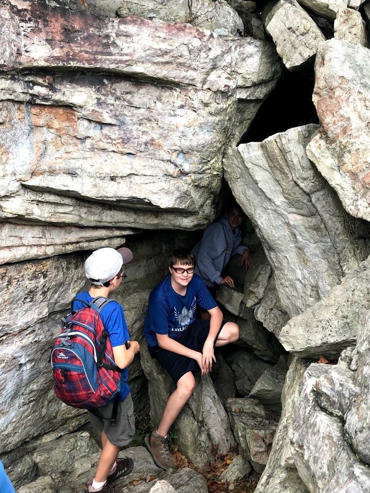 Troop 200 Boy Scouts hike the Appalachian Trail in eastern Pennsylvania