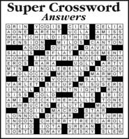 Merry Christmas Crossword puzzle answers