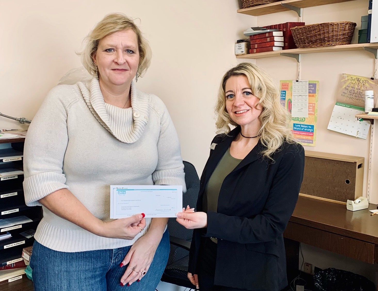 Unity Bank of Clinton donates $34,200 to area food pantries - Vimarsana News