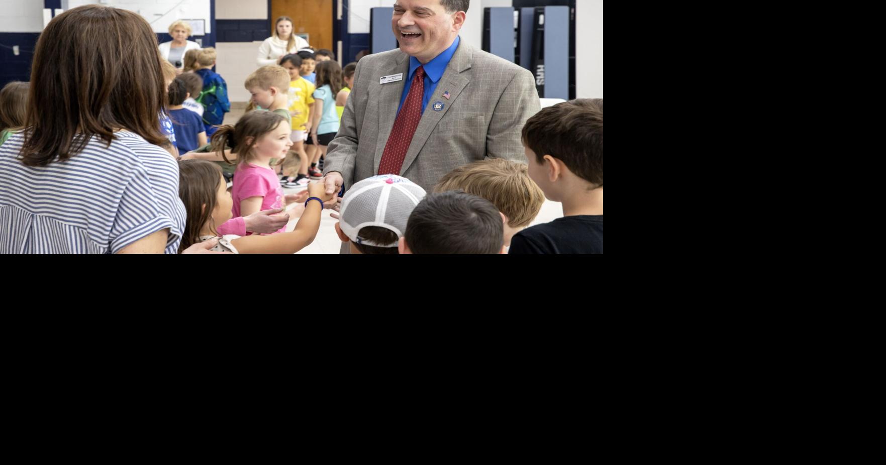 Randolph's mayor visits Shongum School Randolph Reporter News