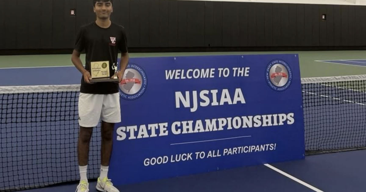 Vyas wins first-ever state boys tennis singles title for West Essex