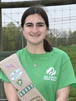 VIDEO) Florham Park Girl Scout's gold award project focuses on how