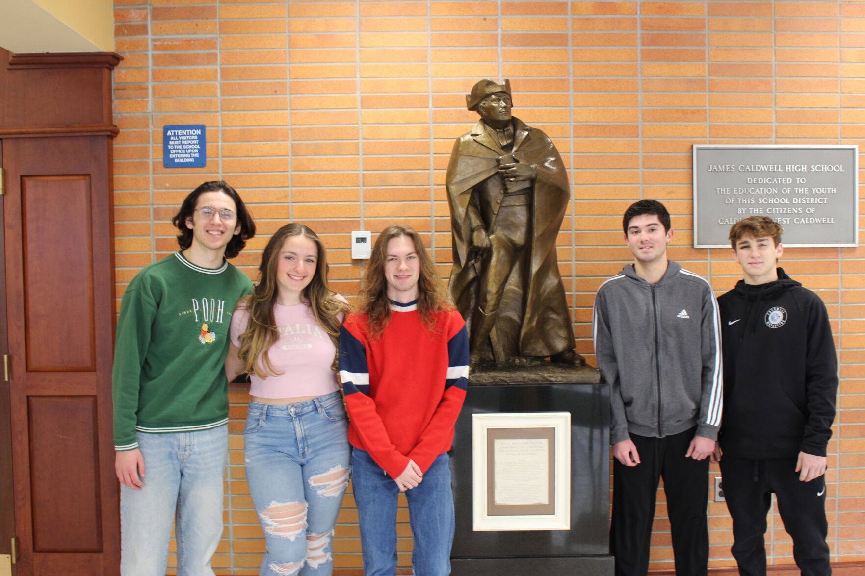 Jackson Provan Students selected as James Caldwell High School ShopRite Stars for the ...