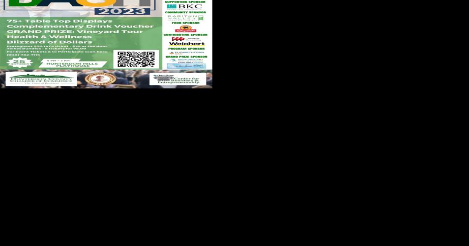 Hunterdon Chamber of Commerce's Business BASH coming on Wednesday, Oct. 25 - Vimarsana News
