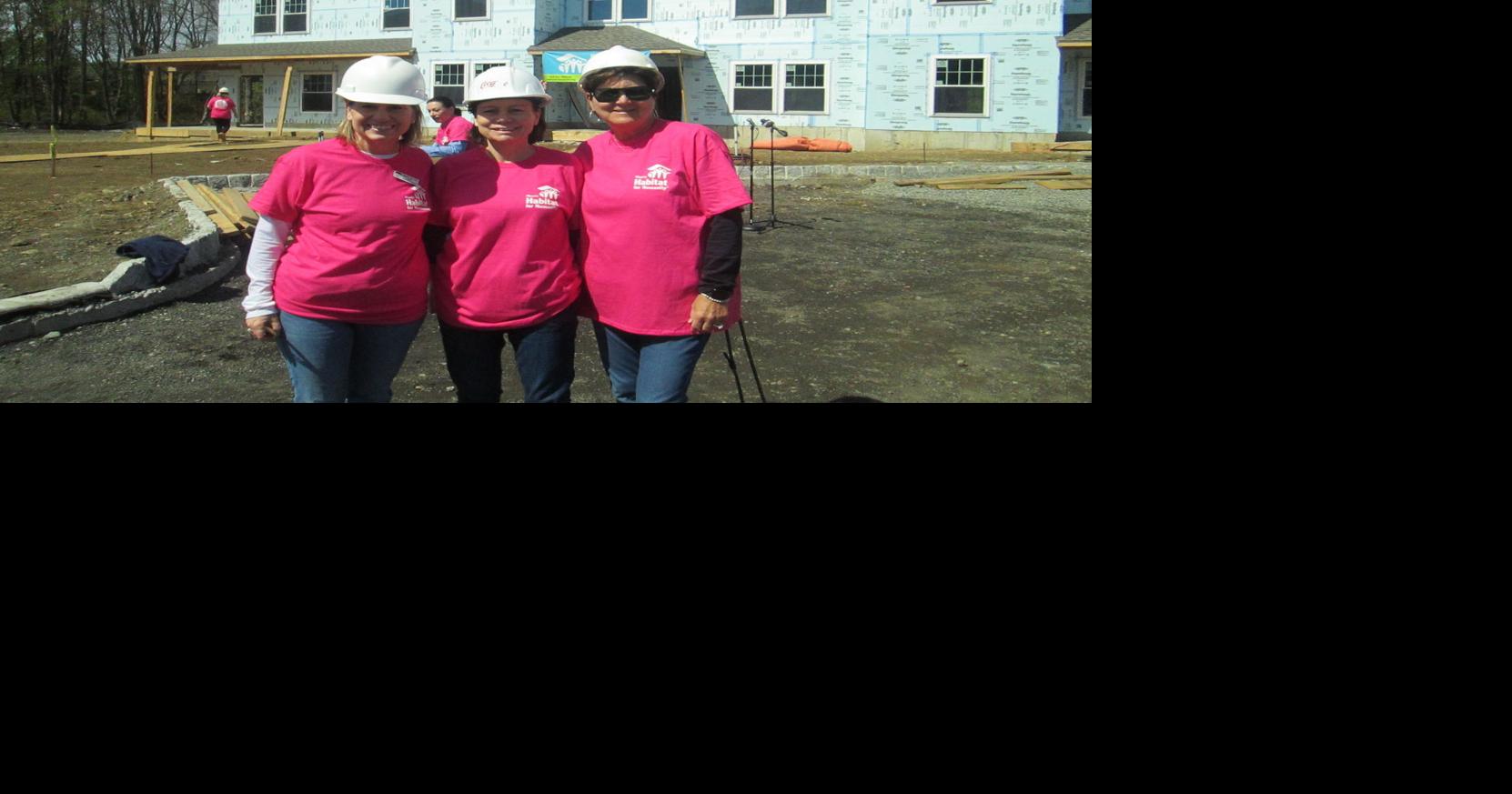Women gather to build for Morris Habitat For Humanity in Randolph