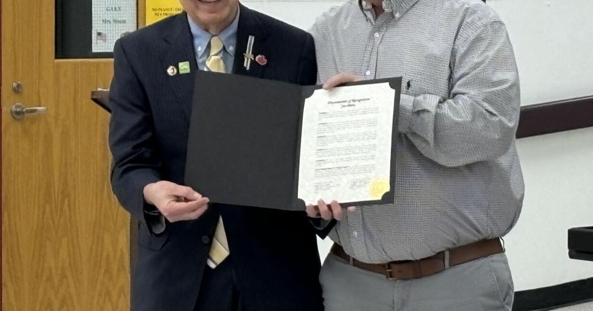 Chester celebrates teacher's 50th year at Black River Middle School