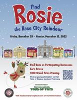 'Rosie the Rose City Reindeer' scavenger hunt returns to Madison shops Nov. 25