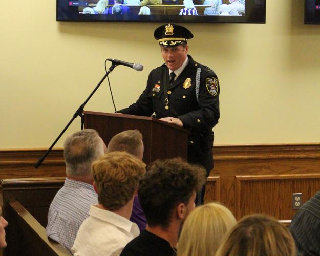 Morris Township Police Department promotes, swears in seven officers ...