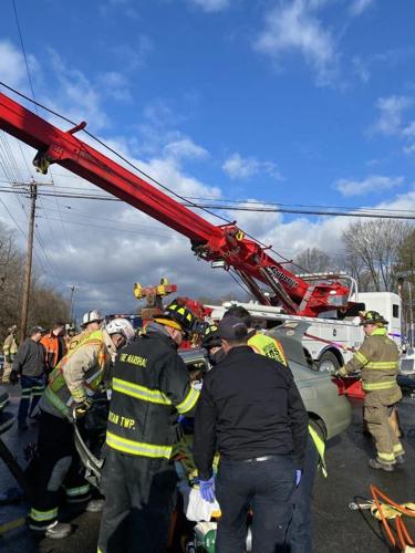 Man flown to hospital with serious injuries after car-truck crash on ...