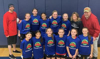 Seventh Grade Maniacs Win Wayne Holiday Basketball Tournament