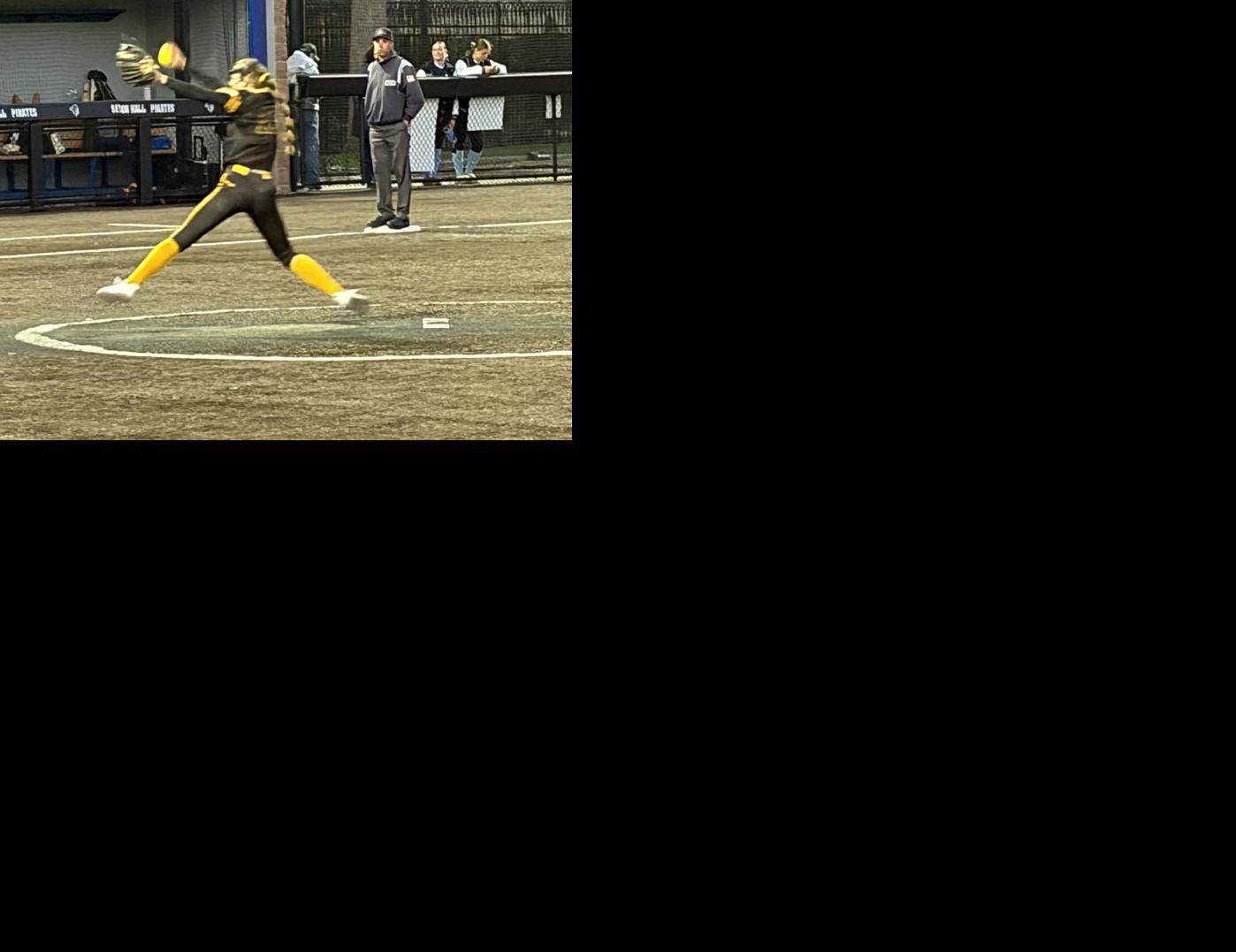 Chominsky, Golden Eagles enjoy statement softball win—and a milestone ...
