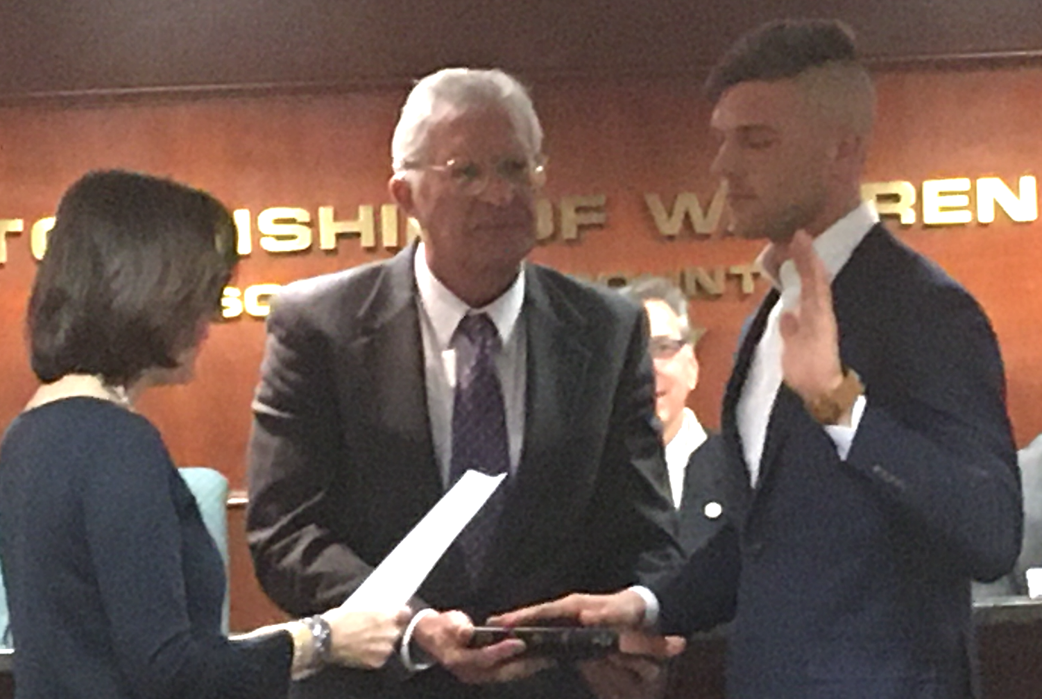 Croson appointed to Township Committee seat | Bible | newjerseyhills.com