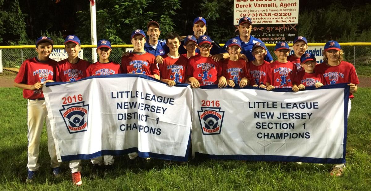Randolph Little League West All Stars win 12U and 10U Sectional