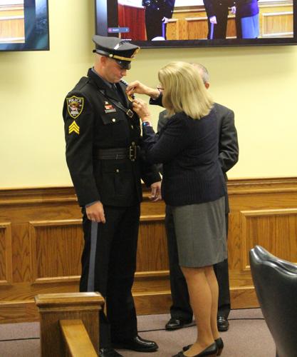 Morris Township Police Department promotes, swears in seven officers ...