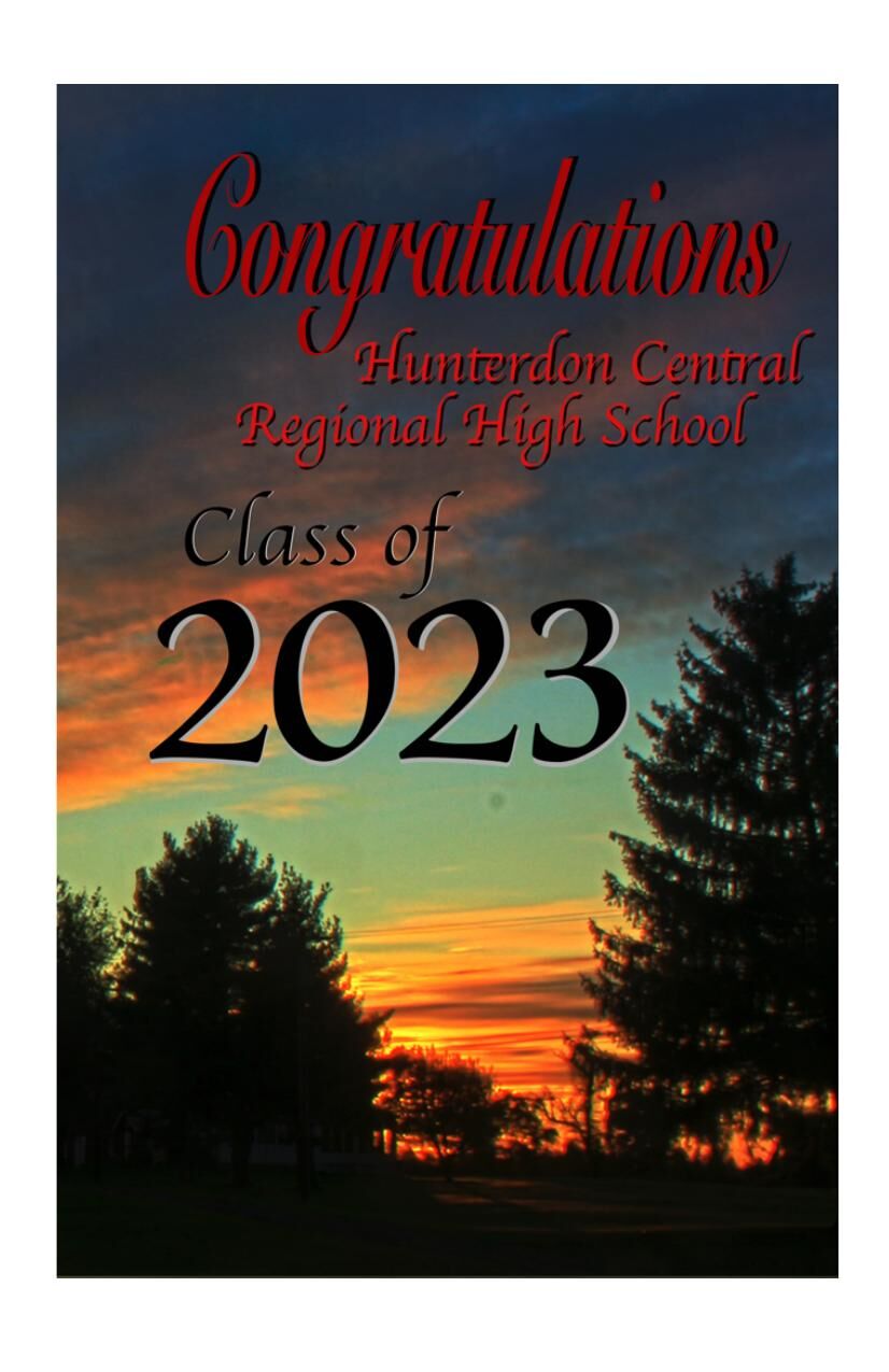 Hunterdon Central 2023 Graduation Program