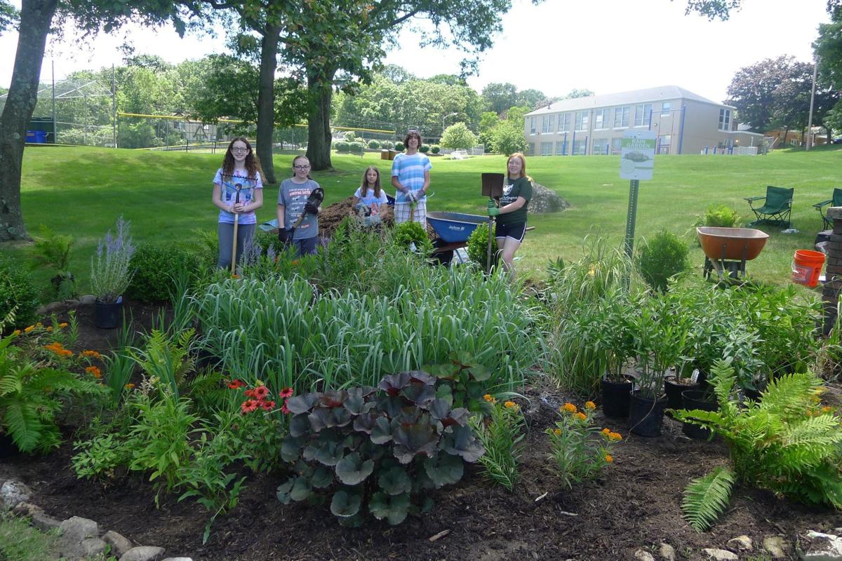 Mount Arlington Students Create Rain Garden On Kadel Drive