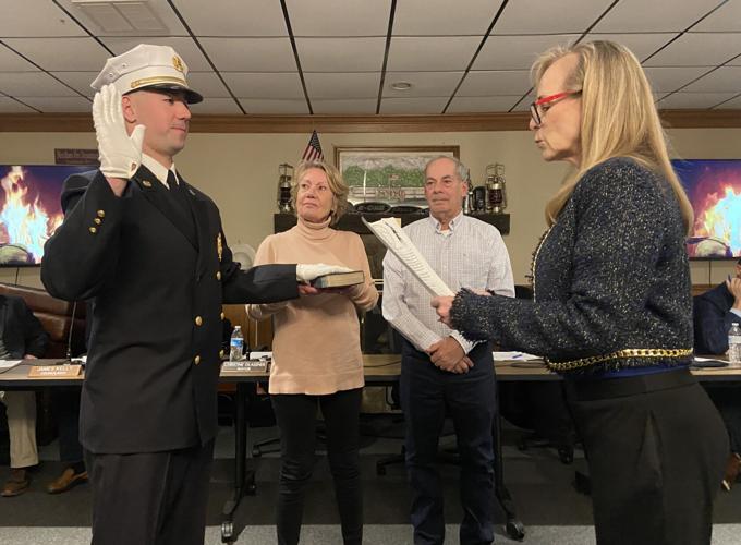 Mendham's new fire chief sworn in | News | newjerseyhills.com